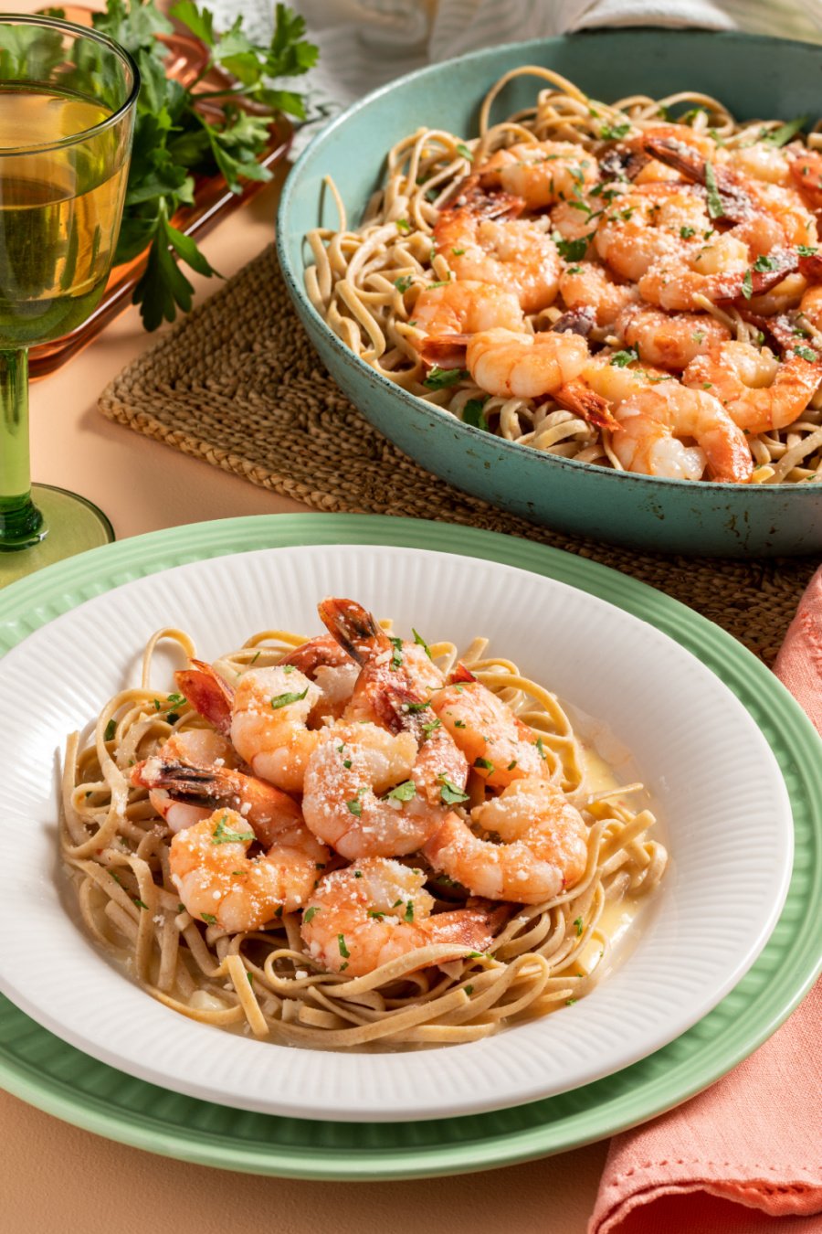 Skinny Shrimp Scampi