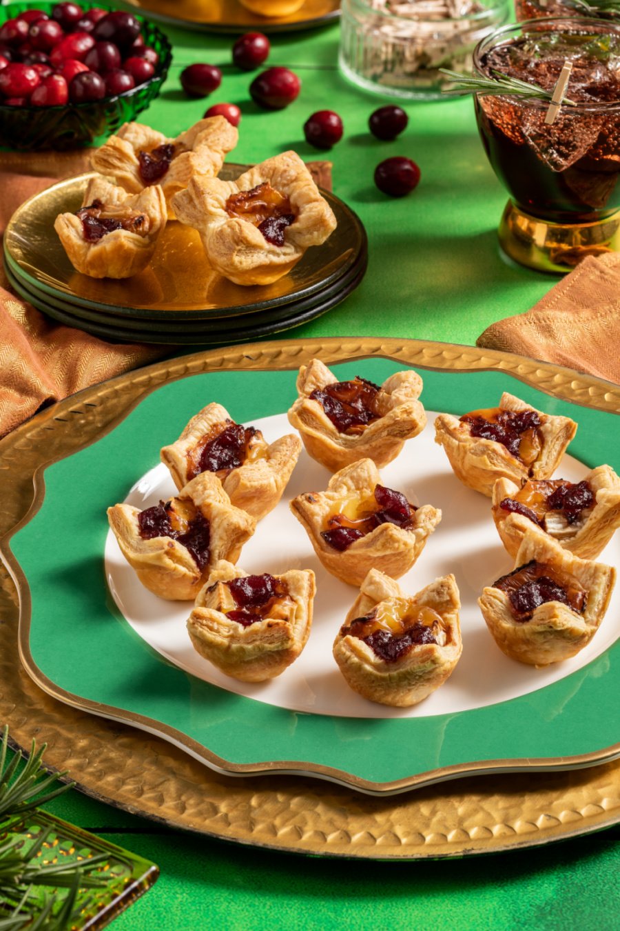 Cranberry Brie Bites Recipe