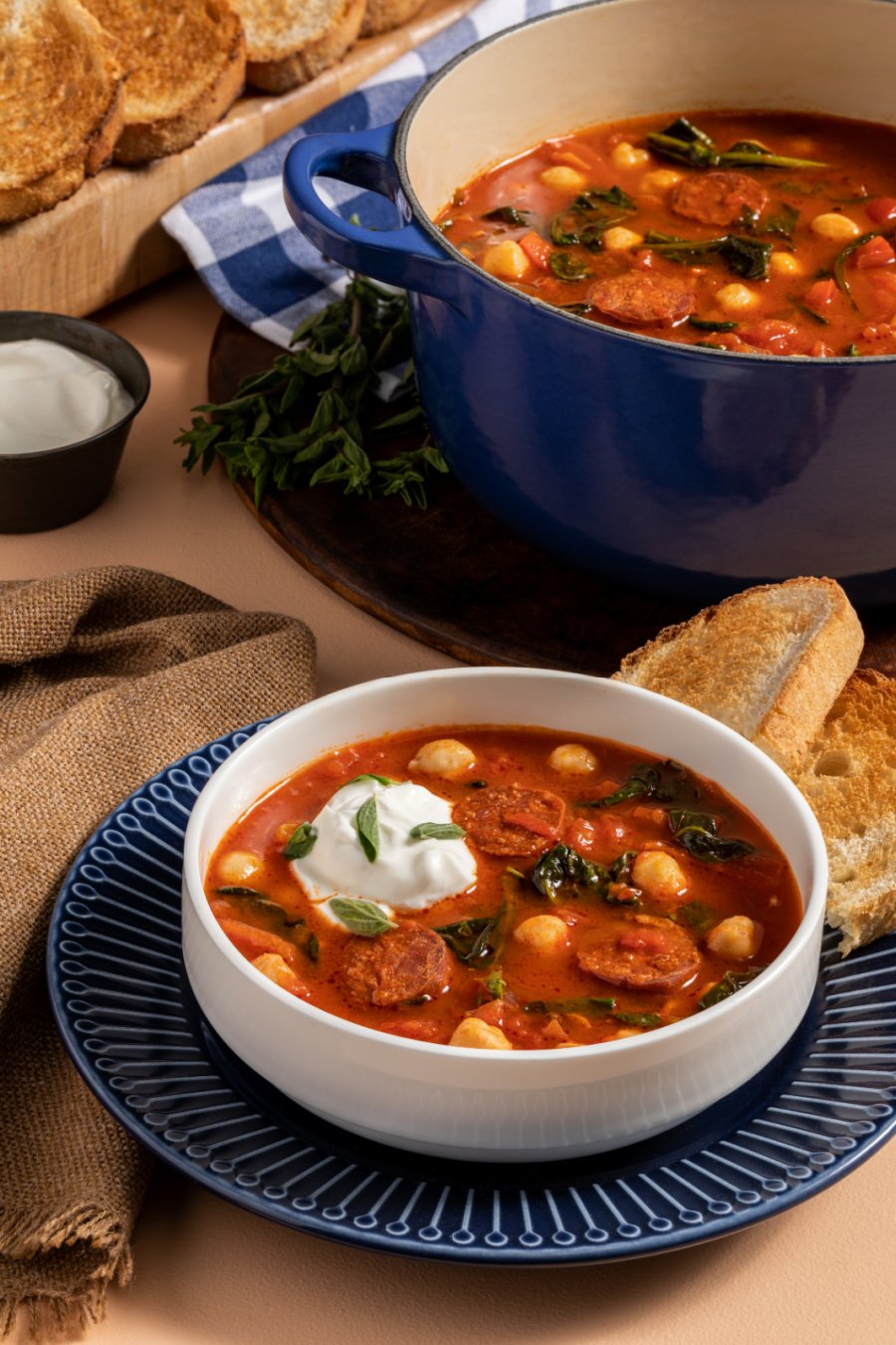 Chickpea and Chorizo Stew Recipe