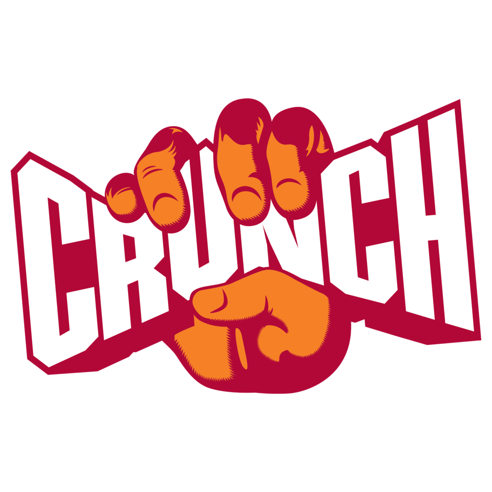 crunch logo water mark